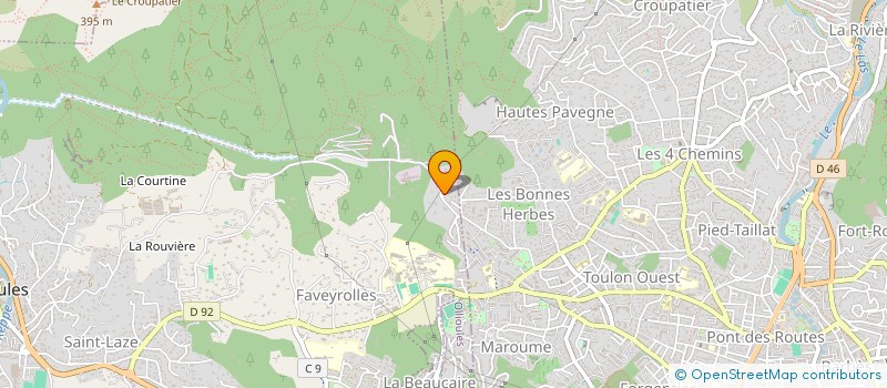 localisation de l'entreprise JMCLAIRED  OLLIOULES