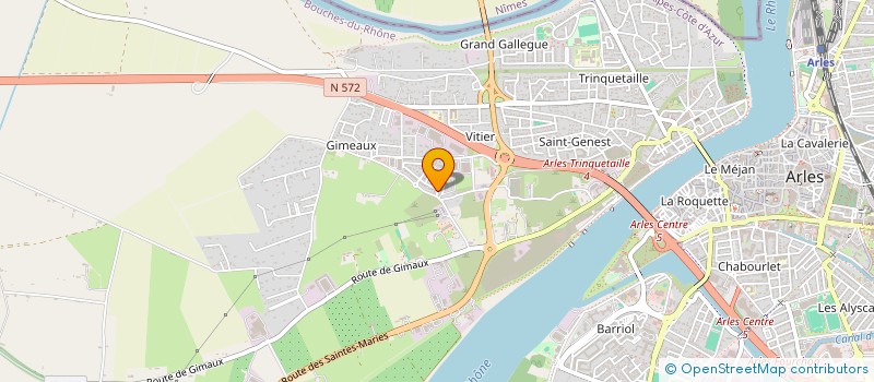 localisation de l'entreprise JMCM à ARLES