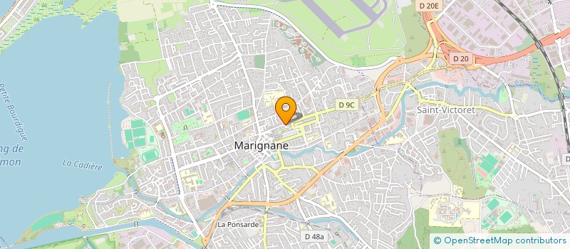 localisation de l'entreprise JMCM à MARIGNANE