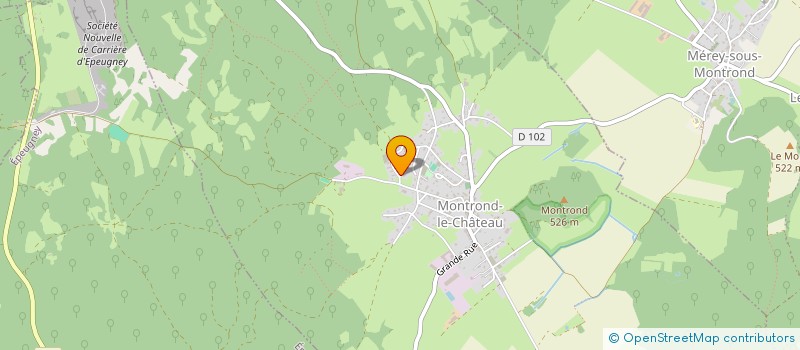 localisation de l'entreprise JMCN  MONTROND-LE-CHATEAU