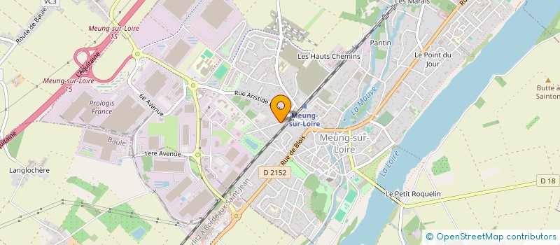 localisation de l'entreprise JMCO  MEUNG-SUR-LOIRE