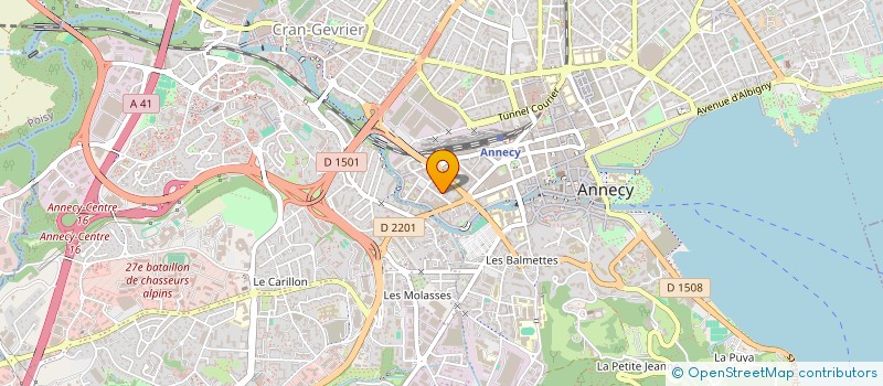 localisation de l'entreprise JMCONSEIL à ANNECY