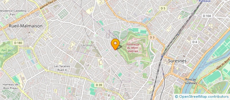 localisation de l'entreprise JMCORP à RUEIL-MALMAISON