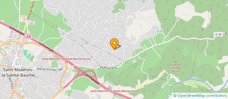 localisation de l'entreprise JMCP à SAINT-MAXIMIN-LA-SAINTE-BAUME