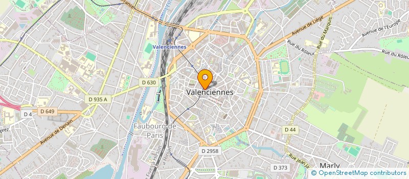 localisation de l'entreprise JMCR à VALENCIENNES