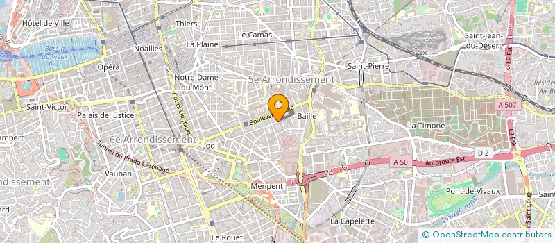 localisation de l'entreprise JMD  MARSEILLE