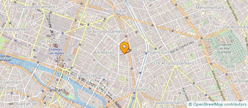 localisation de l'entreprise JMD  PARIS