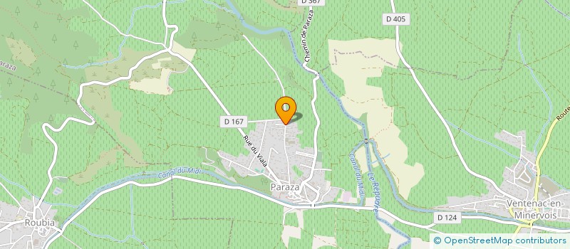 localisation de l'entreprise JMD  PARAZA