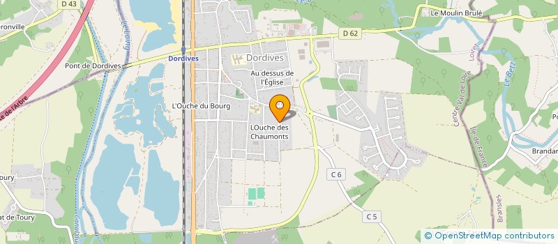 localisation de l'entreprise JMD  DORDIVES