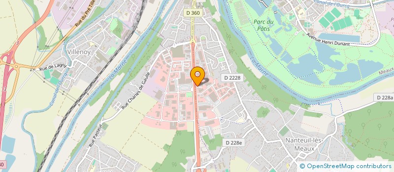 localisation de l'entreprise JMD à NANTEUIL-LES-MEAUX