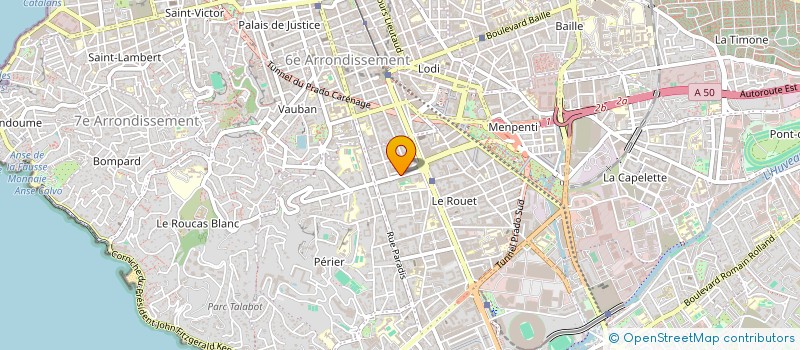 localisation de l'entreprise JMD à MARSEILLE