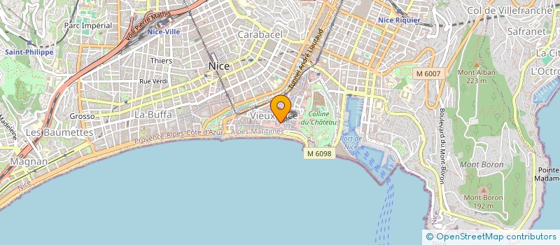 localisation de l'entreprise JMD à NICE