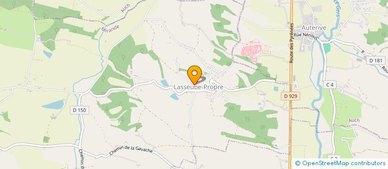 localisation de l'entreprise JMD à LASSEUBE-PROPRE