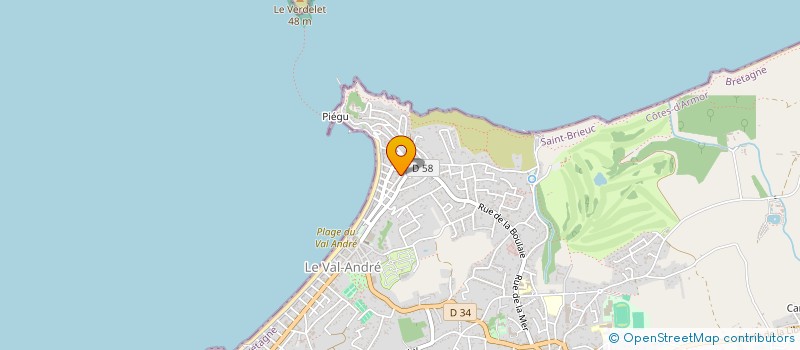 localisation de l'entreprise JMD  PLENEUF-VAL-ANDRE