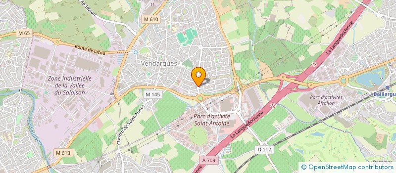 localisation de l'entreprise JMD à VENDARGUES
