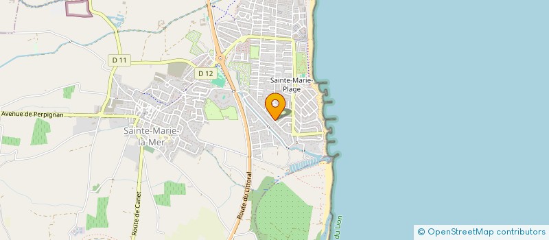 localisation de l'entreprise JMD  SAINTE-MARIE-LA-MER