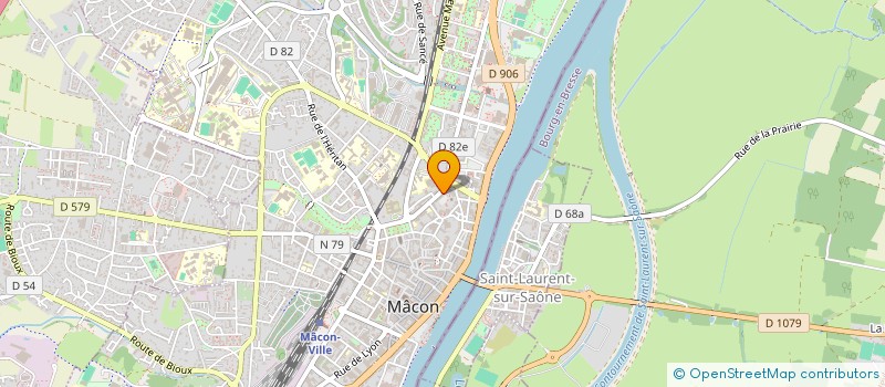 localisation de l'entreprise JMD ASSURANCES à MACON