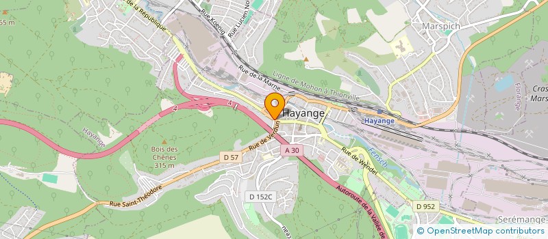 localisation de l'entreprise JMD COLUCCI J  HAYANGE