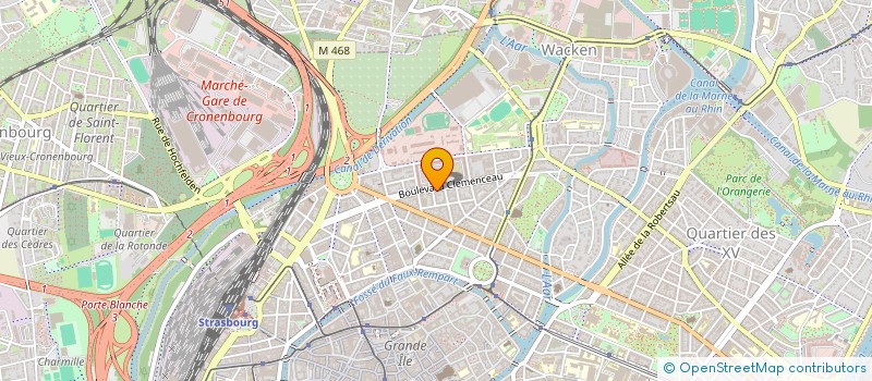 localisation de l'entreprise JMD CONSULTING à STRASBOURG