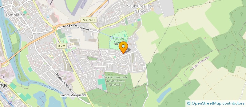 localisation de l'entreprise JMD CONSULTING  SAULXURES-LES-NANCY