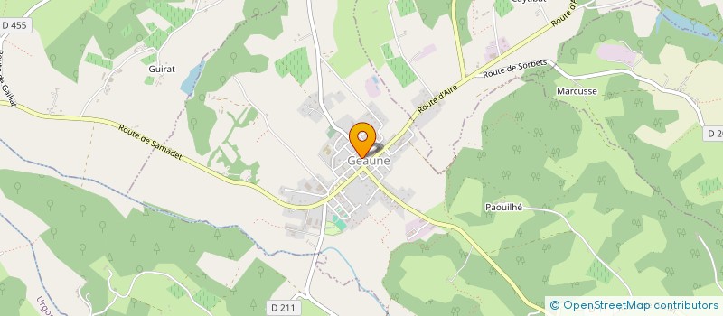 localisation de l'entreprise JMD DISTRIBUTION  AUBAGNAN