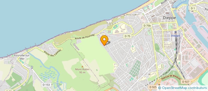 localisation de l'entreprise JMD ET COMPAGNIE à DIEPPE