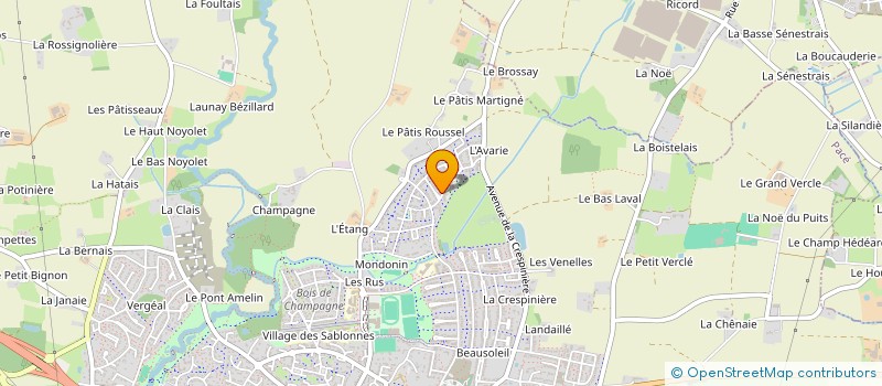 localisation de l'entreprise JMD FINANCES  PACE