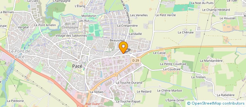localisation de l'entreprise JMD IMMO SAS à PACE