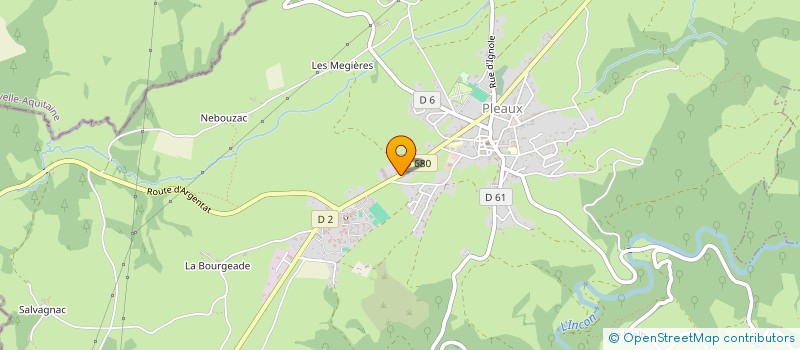 localisation de l'entreprise JMD INTERNATIONALE à PLEAUX