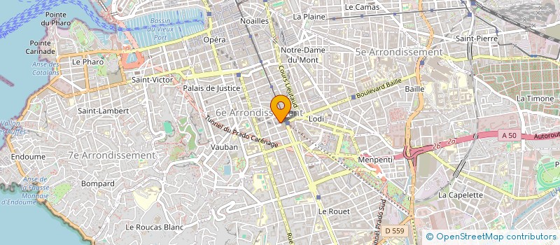 localisation de l'entreprise JMD RESTAURATION à MARSEILLE