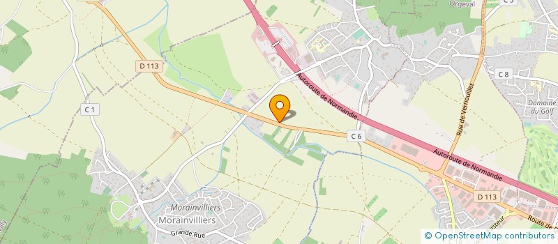 localisation de l'entreprise JMD STORES ET FERMETURES à ORGEVAL