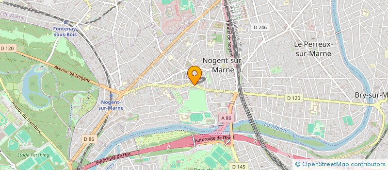 localisation de l'entreprise JMD2T à NOGENT-SUR-MARNE