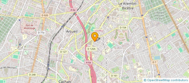 localisation de l'entreprise JMDC  LE KREMLIN-BICETRE