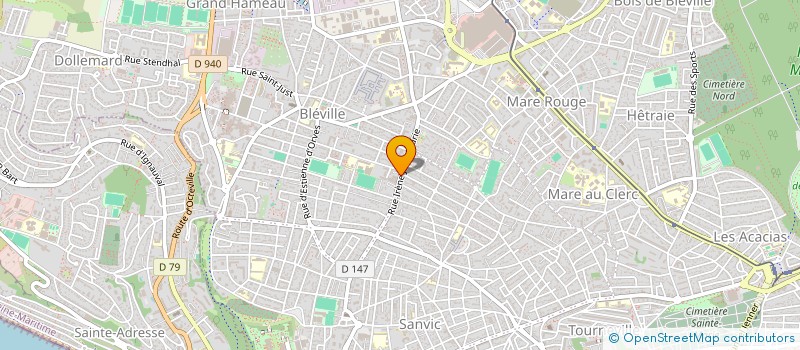 localisation de l'entreprise JMDH  LE HAVRE