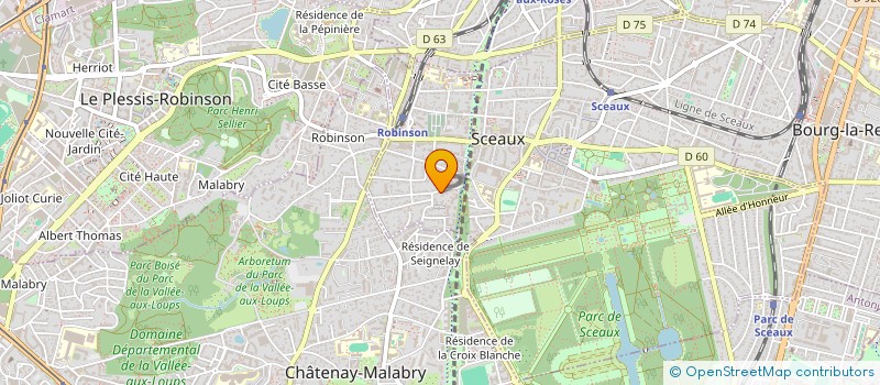 localisation de l'entreprise JMDI à SCEAUX