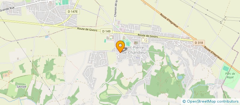 localisation de l'entreprise JMDT à SAINT-PIERRE-DE-CHANDIEU