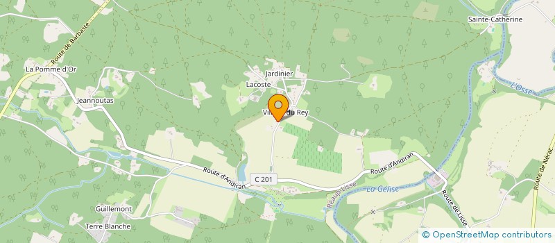 localisation de l'entreprise JME  REAUP-LISSE