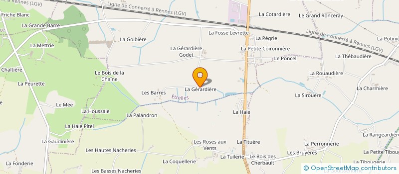 localisation de l'entreprise JME  ARGENTRE-DU-PLESSIS