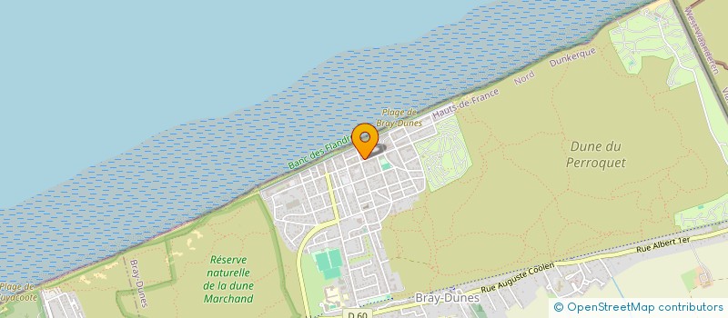 localisation de l'entreprise JME  BRAY-DUNES