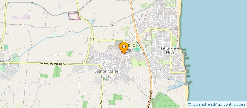 localisation de l'entreprise JME  SAINTE-MARIE-LA-MER