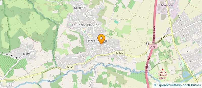 localisation de l'entreprise JME  LA ROCHE-BLANCHE