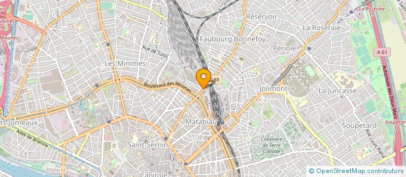 localisation de l'entreprise JME ETANCHEITE à TOULOUSE