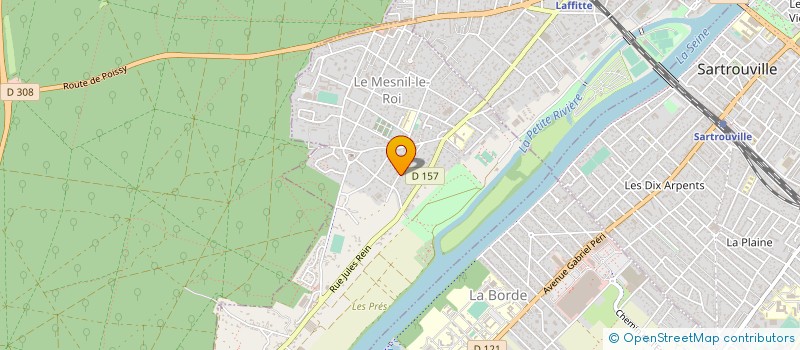 localisation de l'entreprise JME INGENIERIE  LE MESNIL-LE-ROI