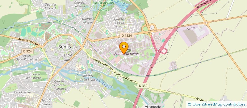 localisation de l'entreprise JME RENOVATION à SENLIS