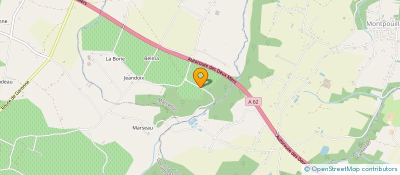 localisation de l'entreprise JME TERRASSEMENT ET LOCATIONS  MARMANDE