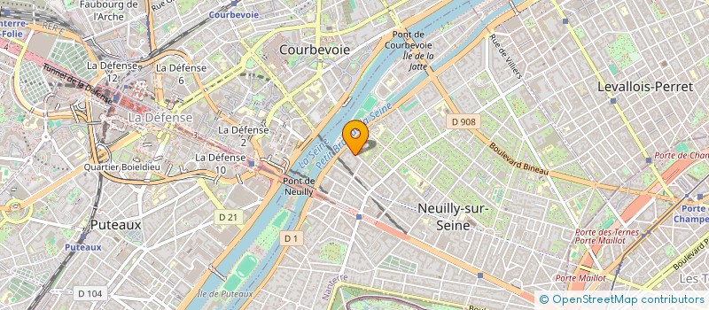 localisation de l'entreprise JMEJ à NEUILLY-SUR-SEINE
