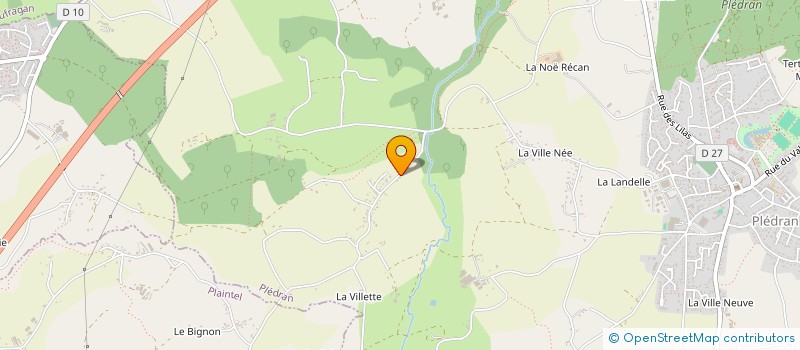 localisation de l'entreprise JMEP INVEST  PLEDRAN