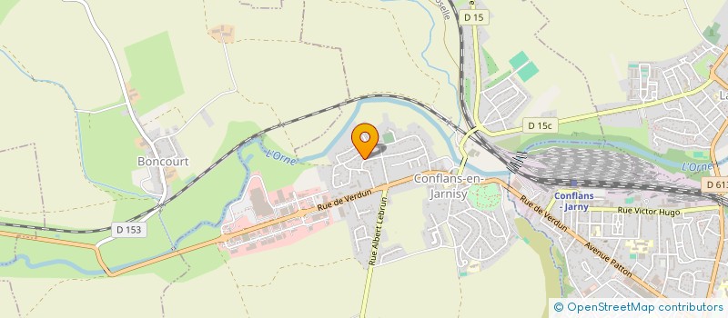 localisation de l'entreprise JMES INVESTISSEMENT  CONFLANS-EN-JARNISY