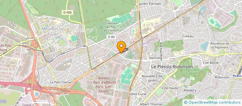 localisation de l'entreprise JMET  CLAMART