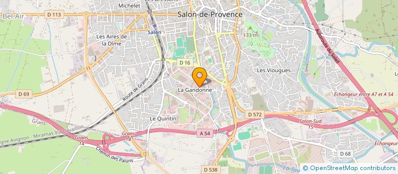 localisation de l'entreprise JMEVENTS à SALON-DE-PROVENCE